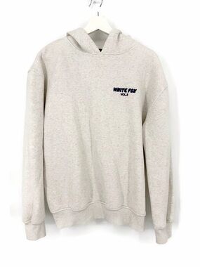White Fox Vol.3 Oversized Hoodie Heather Gray Size S/M